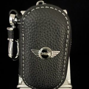 Multi Brand  Mini Black Key Fob Cover #789